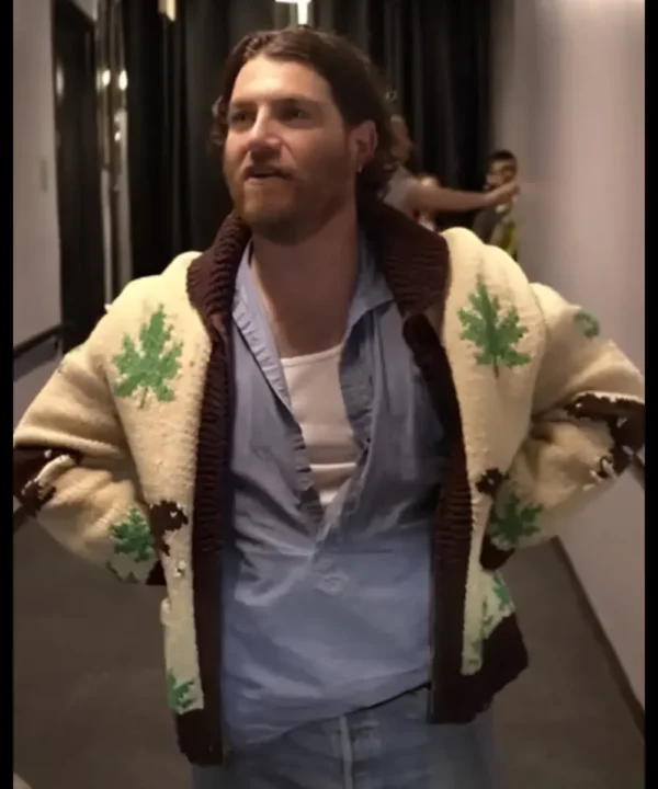 Mr. Throwback 2024 Adam Pally Cardigan