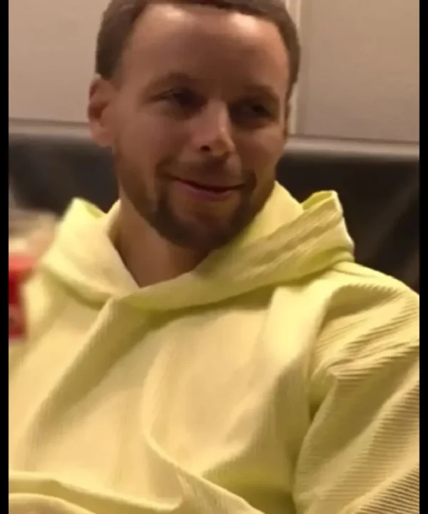 Mr. Throwback 2024 Stephen Curry Yellow Hoodie