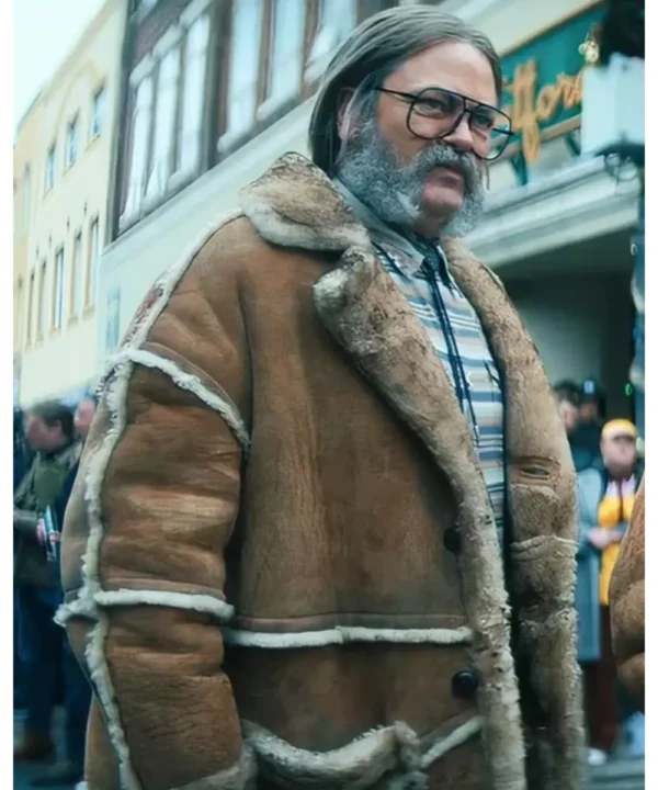 The Umbrella Academy S04 Nick Offerman Shearling Coat