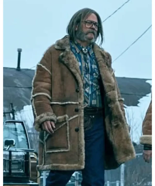 The Umbrella Academy S04 Nick Offerman Shearling Coat