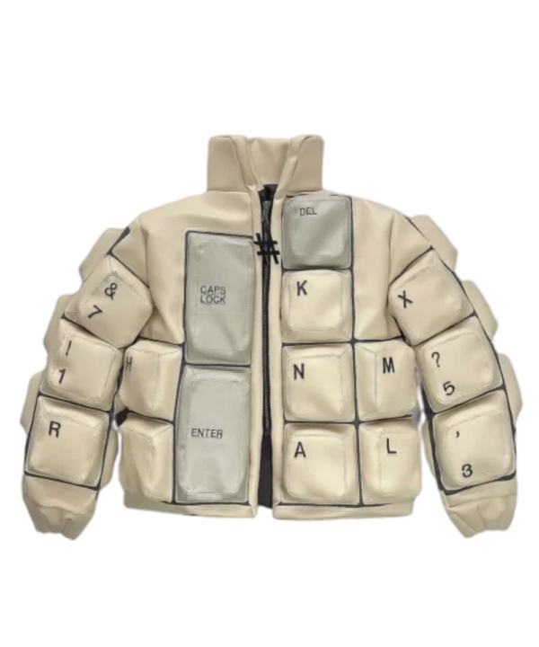 The Keyboard Quilted Puffer Jacket