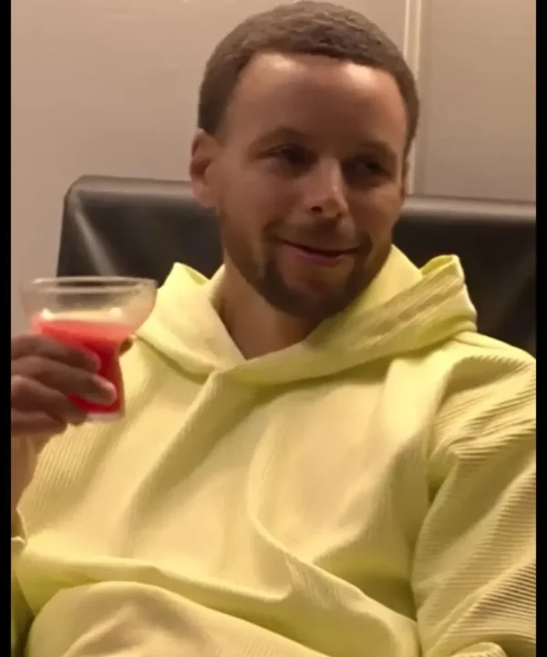 Mr. Throwback 2024 Stephen Curry Yellow Hoodie