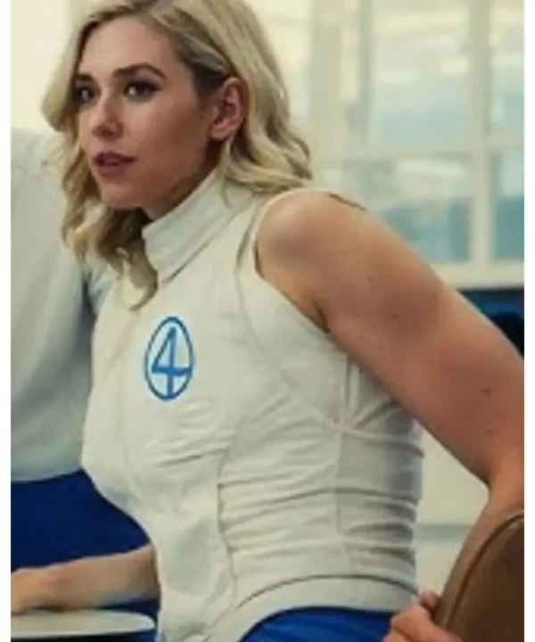 Vanessa Kirby The Fantastic Four First Steps White Vest