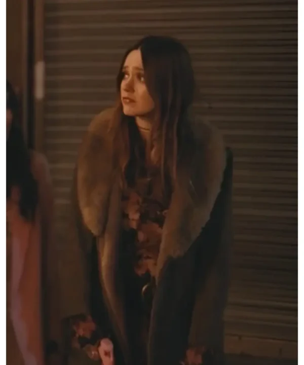 Daddy Issues 2024 Aimee Lou Wood Fur Coat