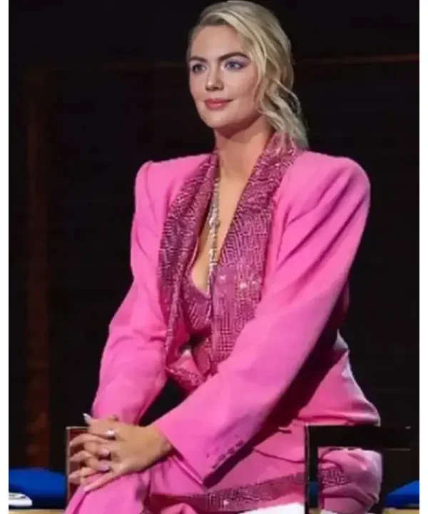 Dress My Tour 2024 Kate Upton Pink Suit