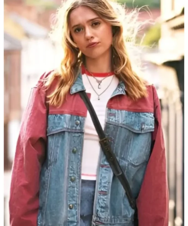 Daddy Issues S01 Aimee Lou Wood Denim Jacket