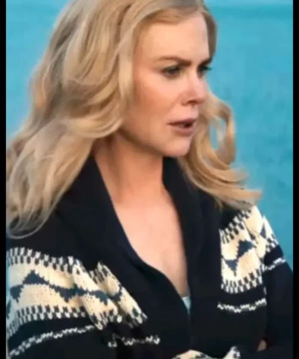 The Perfect Couple 2024 Nicole Kidman Sailboat Cardigan