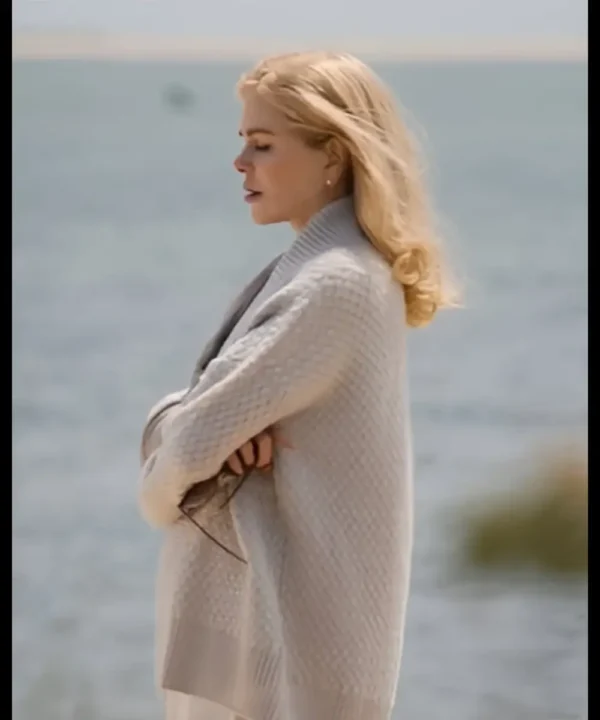 The Perfect Couple 2024 Nicole Kidman Textured Cardigan