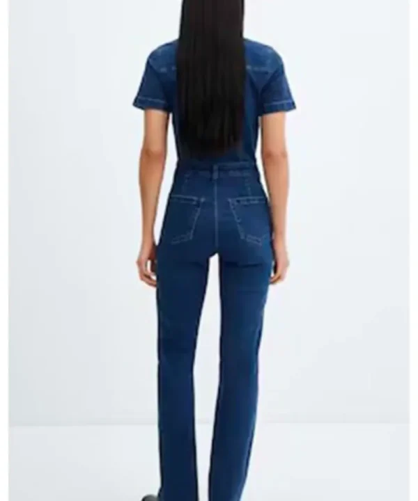 English Teacher 2024 Stephanie Koenig Denim Jumpsuit