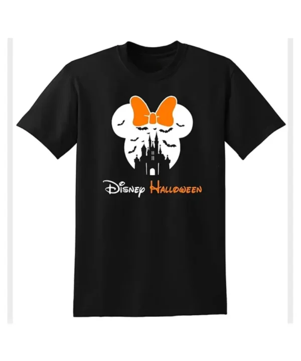 Halloween 2023 Disney Logo Black T-shirt