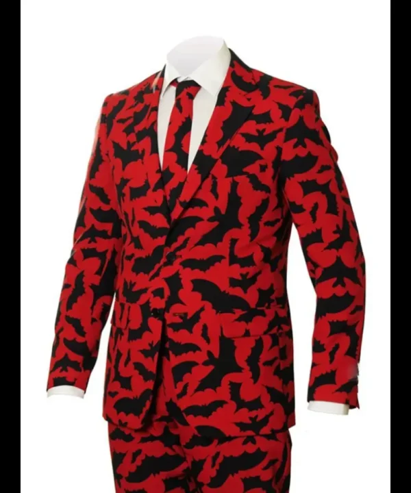 Halloween Bat Blazer Suit