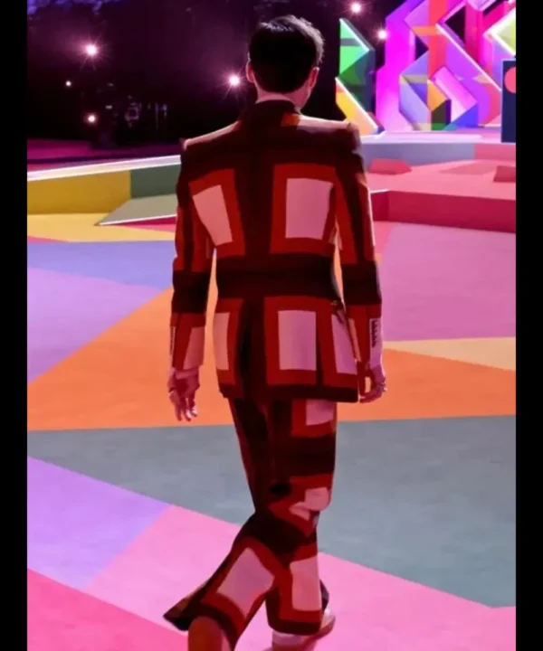 Harry Style Brit Award Retro Suit