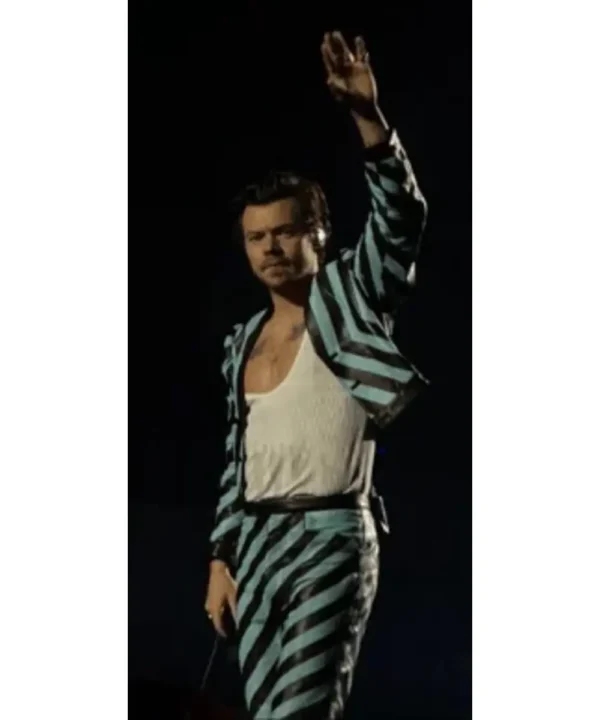 Harry Styles Love On Tour 2023 In Tokyo Leather Suit