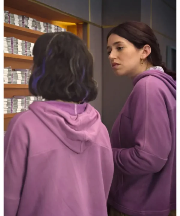 (Un)lucky Sisters 2024 Sofia Morandi Purple Hoodie