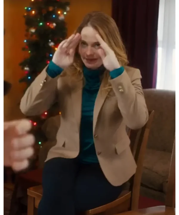 A Very Vermont Christmas Katie Leclerc Brown Blazer