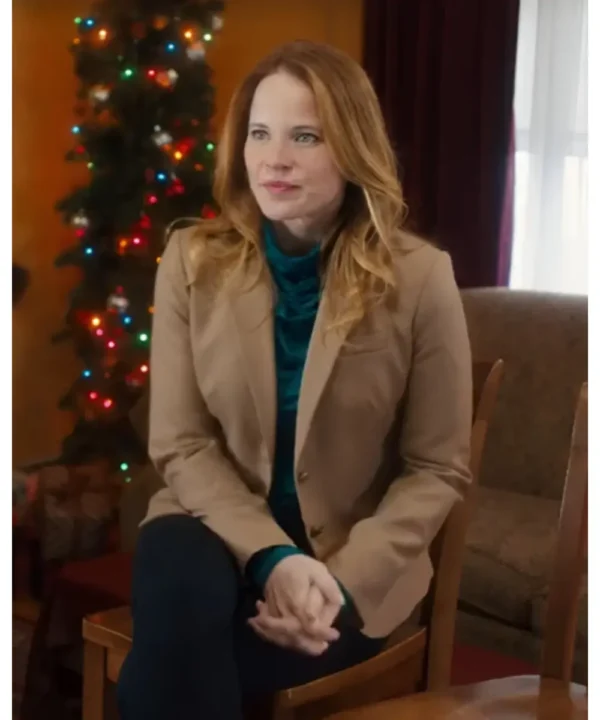 A Very Vermont Christmas Katie Leclerc Brown Blazer