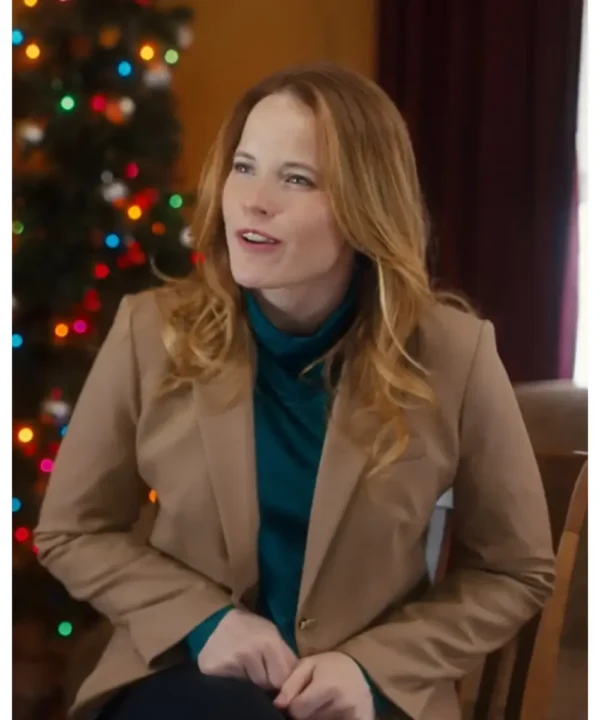 A Very Vermont Christmas Katie Leclerc Brown Blazer