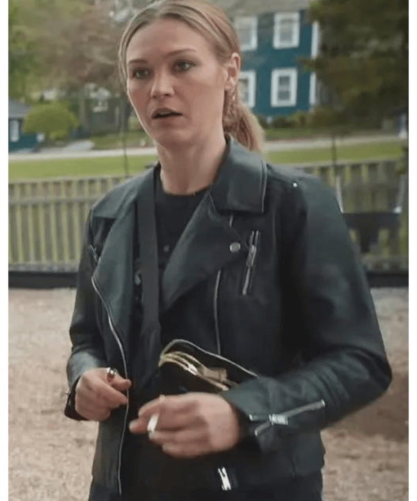 Chosen Family 2024 Julia Stiles Black Jacket