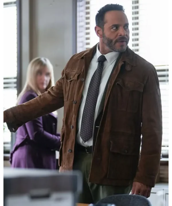 Tv Series High Potential S01 Daniel Sunjata Brown Jacket