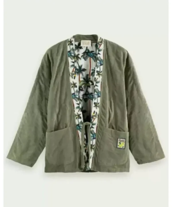 The Umbrella Academy S04 Robert Sheehan Palm Kimono Jacket