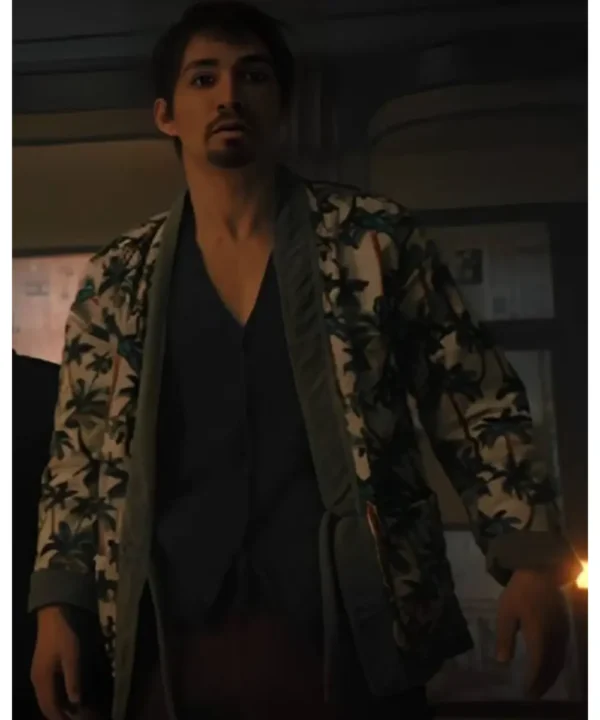 The Umbrella Academy S04 Robert Sheehan Palm Kimono Jacket