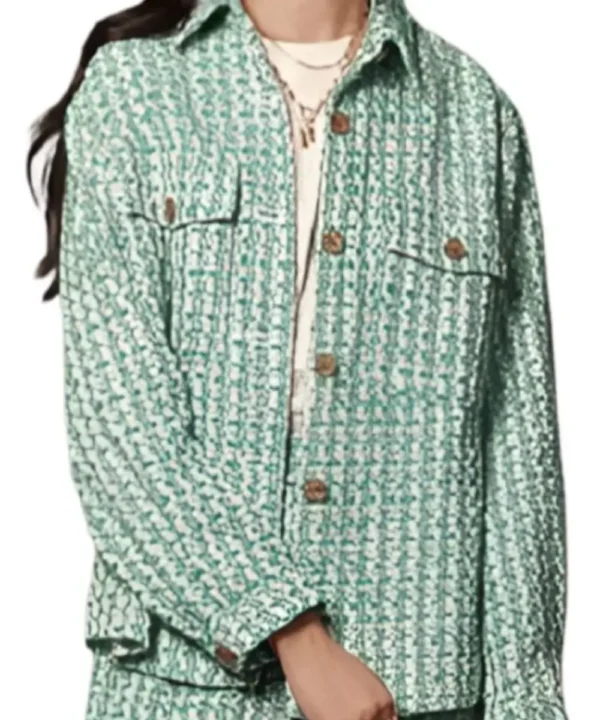 Unsellable Houses S05 Lyndsay Lamb Green Tweed Jacket