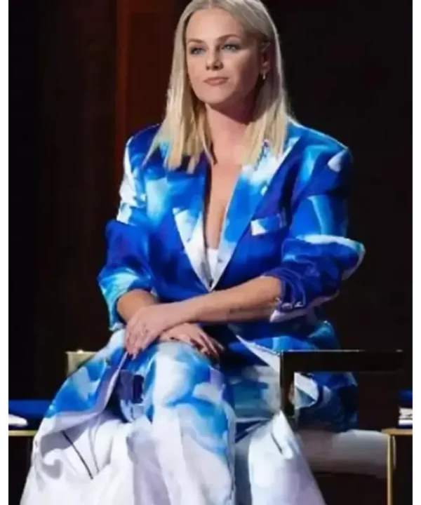 Marina Toybina Dress My Tour 2024 Blue Coat
