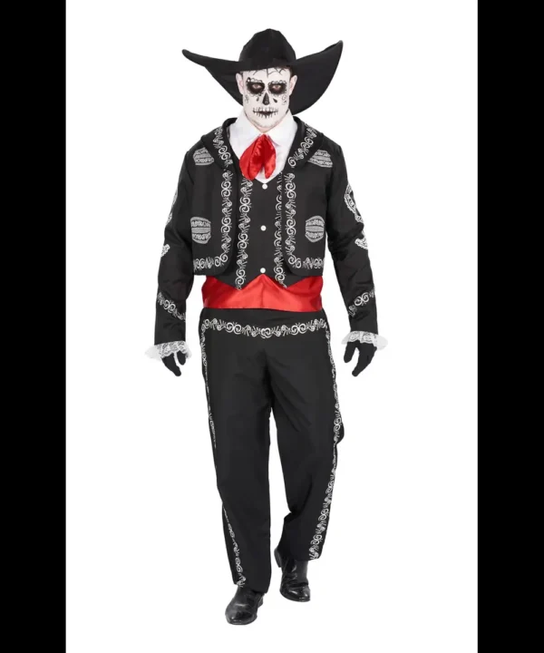 Mens Mexican Day Of The Dead Costume