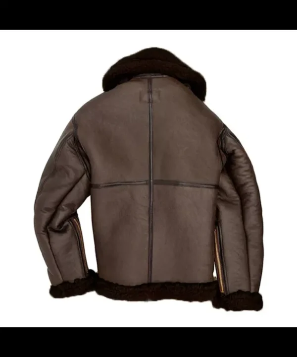 Mens Brown B3 RAF Bomber Jacket