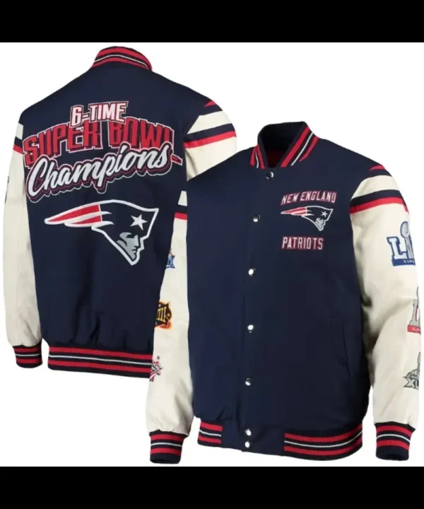 New England Patriots Super Bowl Championship Jacket