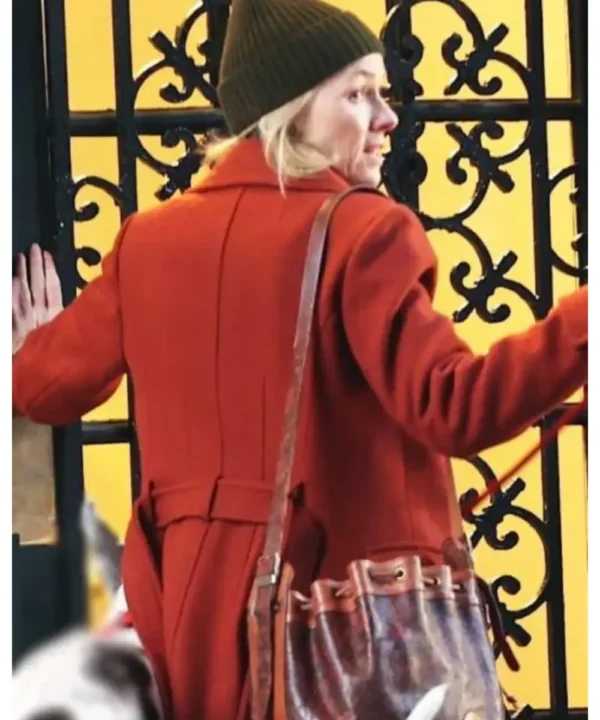 The Friend 2024 Naomi Watts Red Trench Coat