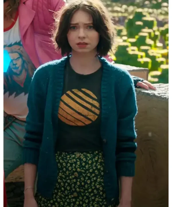 A Minecraft Movie 2025 Emma Myers Cardigan