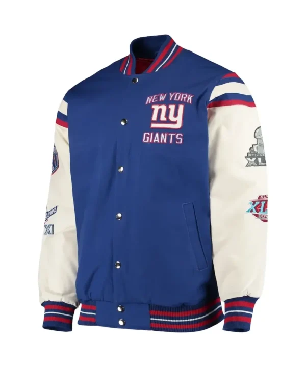 New York Giants Super Bowl Champions Jacket