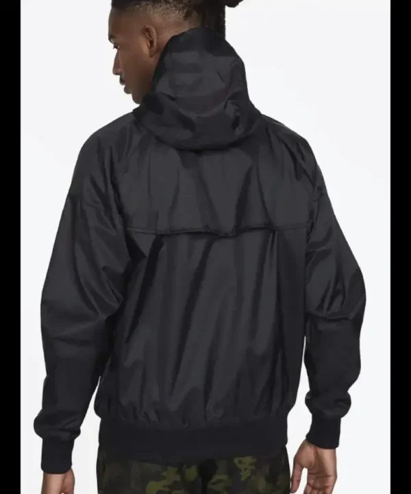 Nike Sportswear Windrunner Black Hooded Jacket
