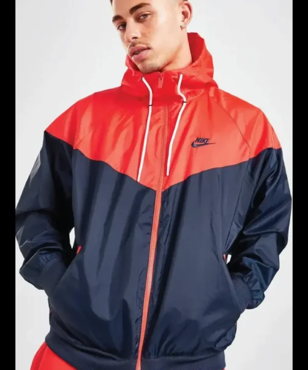 Nike Sportswear Windrunner Navy Hooded Jacket