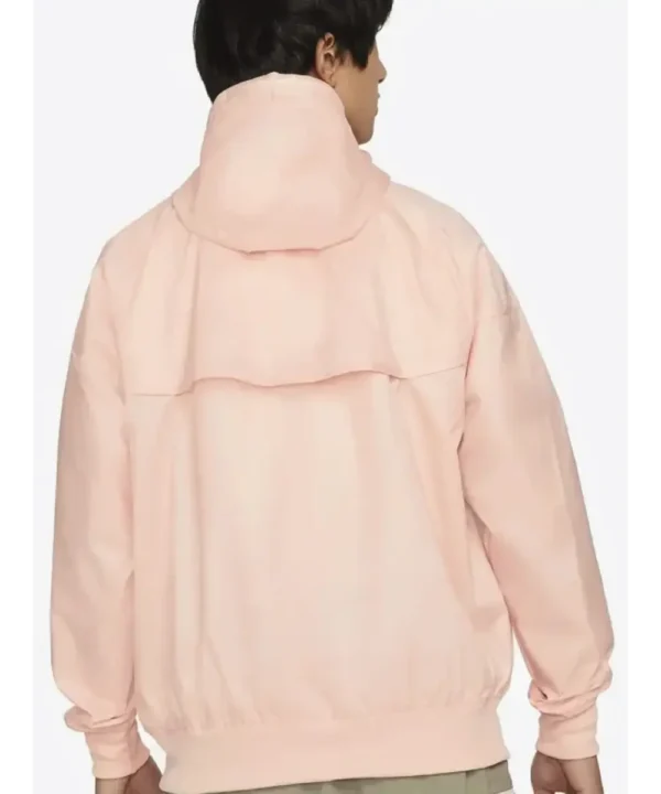 Nike Sportswear Windrunner Pink Hooded Jacket