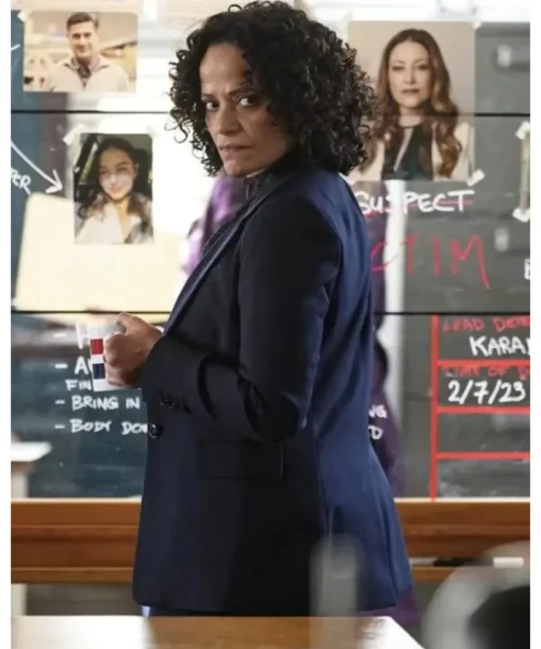 Judy Reyes High Potential S01 Blue Blazer