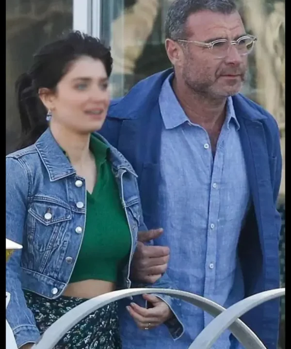 The Perfect Couple 2024 Liev Schreiber Blue Jacket