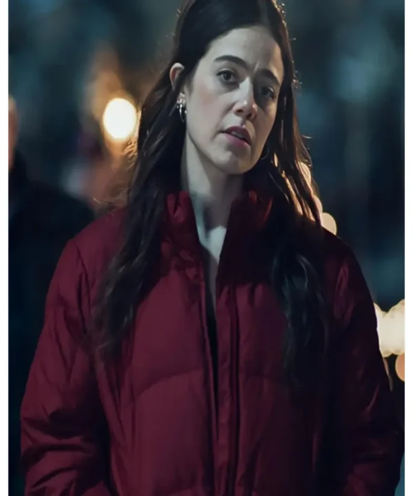 The Bear Claire Dunlap Red Jacket