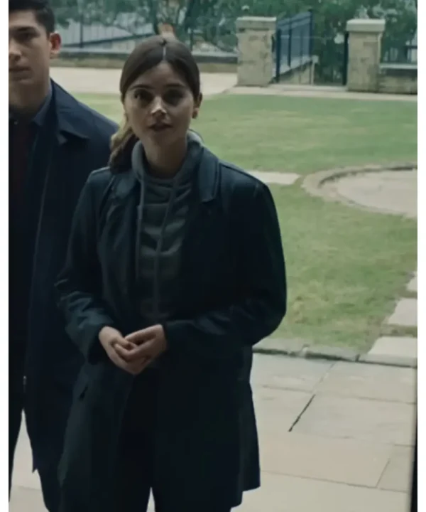 The Jetty 2024 Jenna Coleman Black Coat