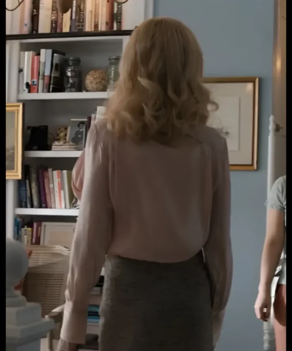 The Perfect Couple 2024 Nicole Kidman Pink Blouse