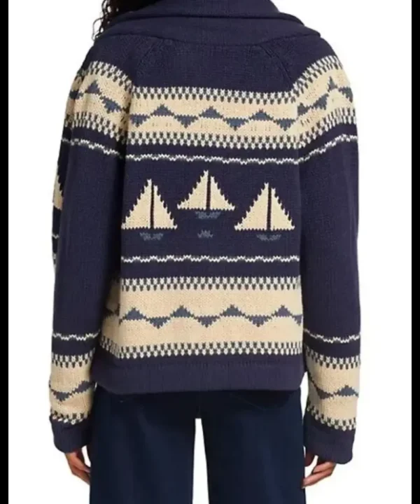 The Perfect Couple 2024 Nicole Kidman Sailboat Cardigan