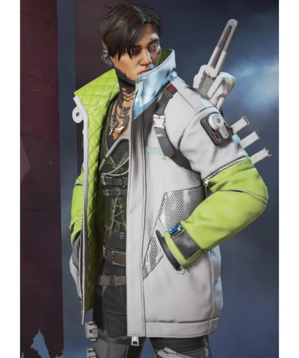 Apex Legends Season 3 Crypto Leather Jacket