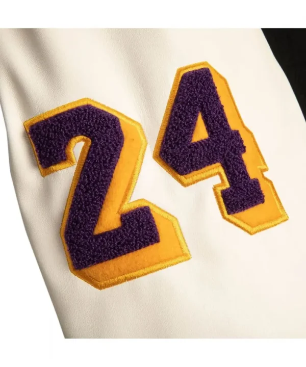 LA Lakers Black Mamba Hall of Fame Kobe Bryant Varsity Jacket