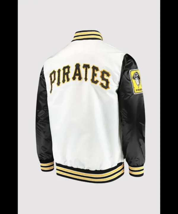 Black/White Pittsburgh Pirates The Legend Varsity Jacket