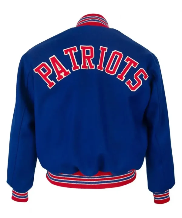 Varsity Boston Patriots 1965 Royal Blue Wool Jacket