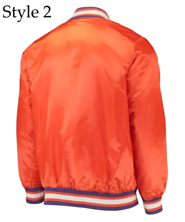 Tigers The Legend Clemson Bomber Satin Jacket