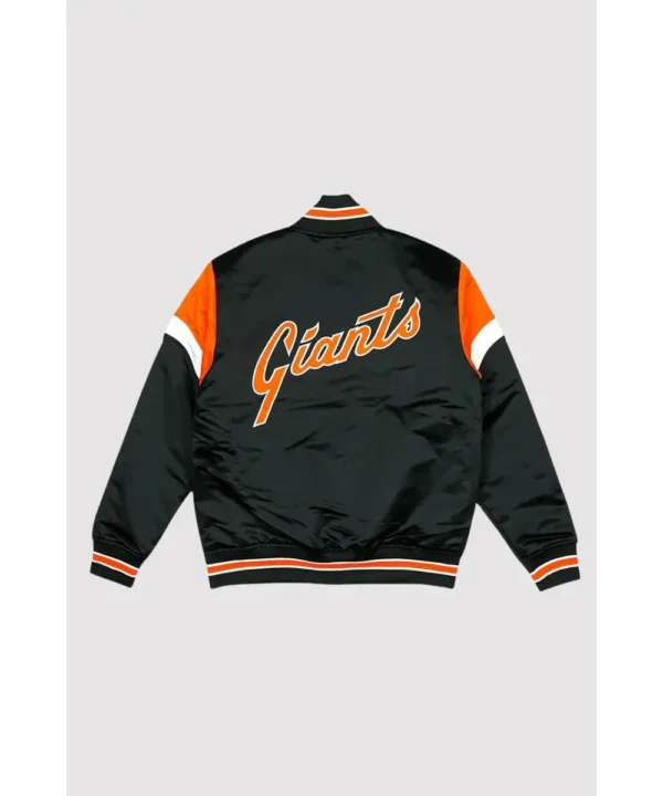 Home Game San Francisco Giants Black Varsity Jacket