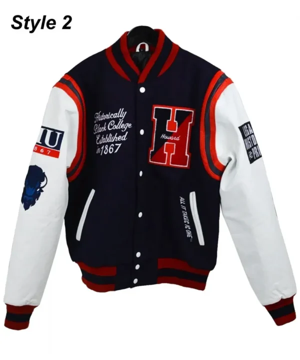 Howard University The Mecca Varsity Jacket