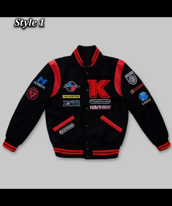 Kavinsky Reborn Varsity Jacket